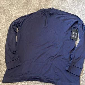 Fabletics XL navy 1/4 zip